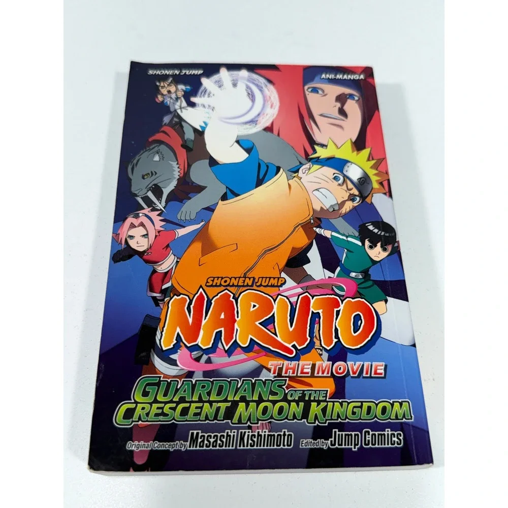 Naruto The Movie Guardians of the Crescent Moon Kingdom Ani-Manga Viz Media 2008